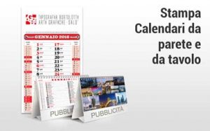 Stampa calendari da parete e da tavolo