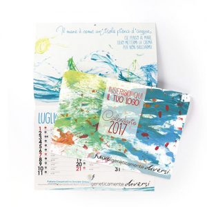 Stampa Calendario da muro con punto metallico