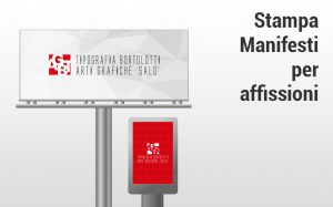 Stampa manifesti per affissioni grande formato